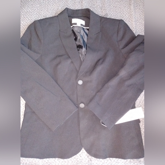 Calvin Klein Women's Suit Jacket, Size 10, Black - Picture 1 of 5
